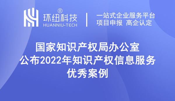 2022年知識產(chǎn)權(quán)信息服務(wù)優(yōu)秀案例